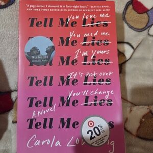 📚3/$7 Tell Me Lies Novel by Carola Lovering